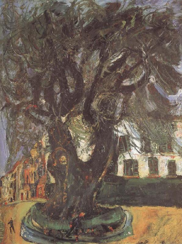 Chaim Soutine The Tree of Vence china oil painting image